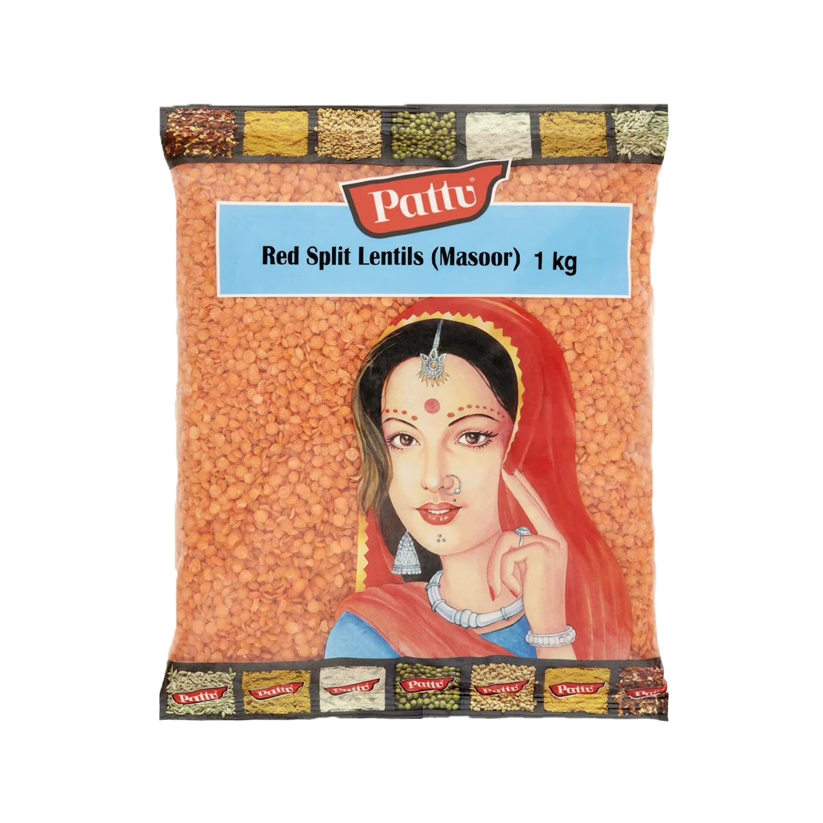 Pattu - Red Split Lentils (Australian) | 1kg