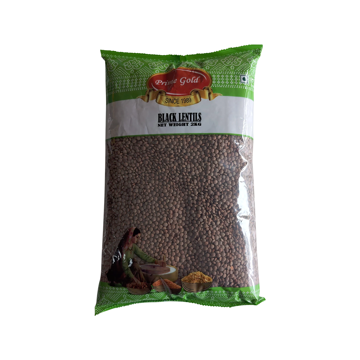 Prime Gold - Black Lentils Whole | 2kg