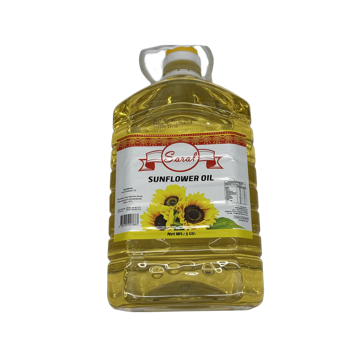 Saral - Sunflower Oil | 5L