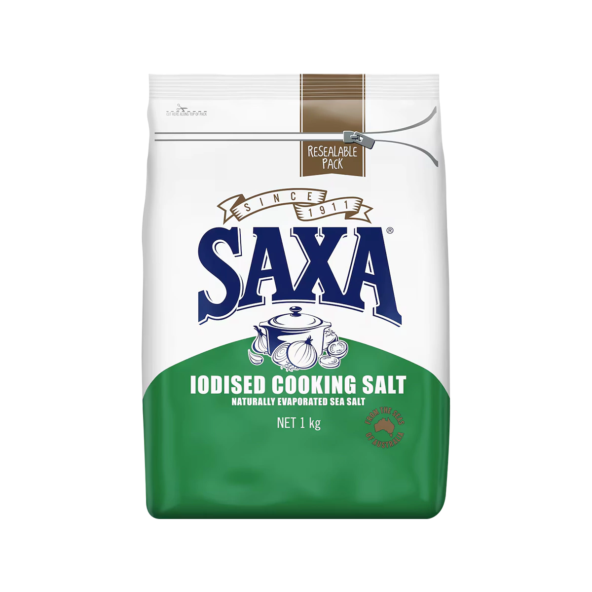 Saxa - Iodised Cooking Salt | 1kg
