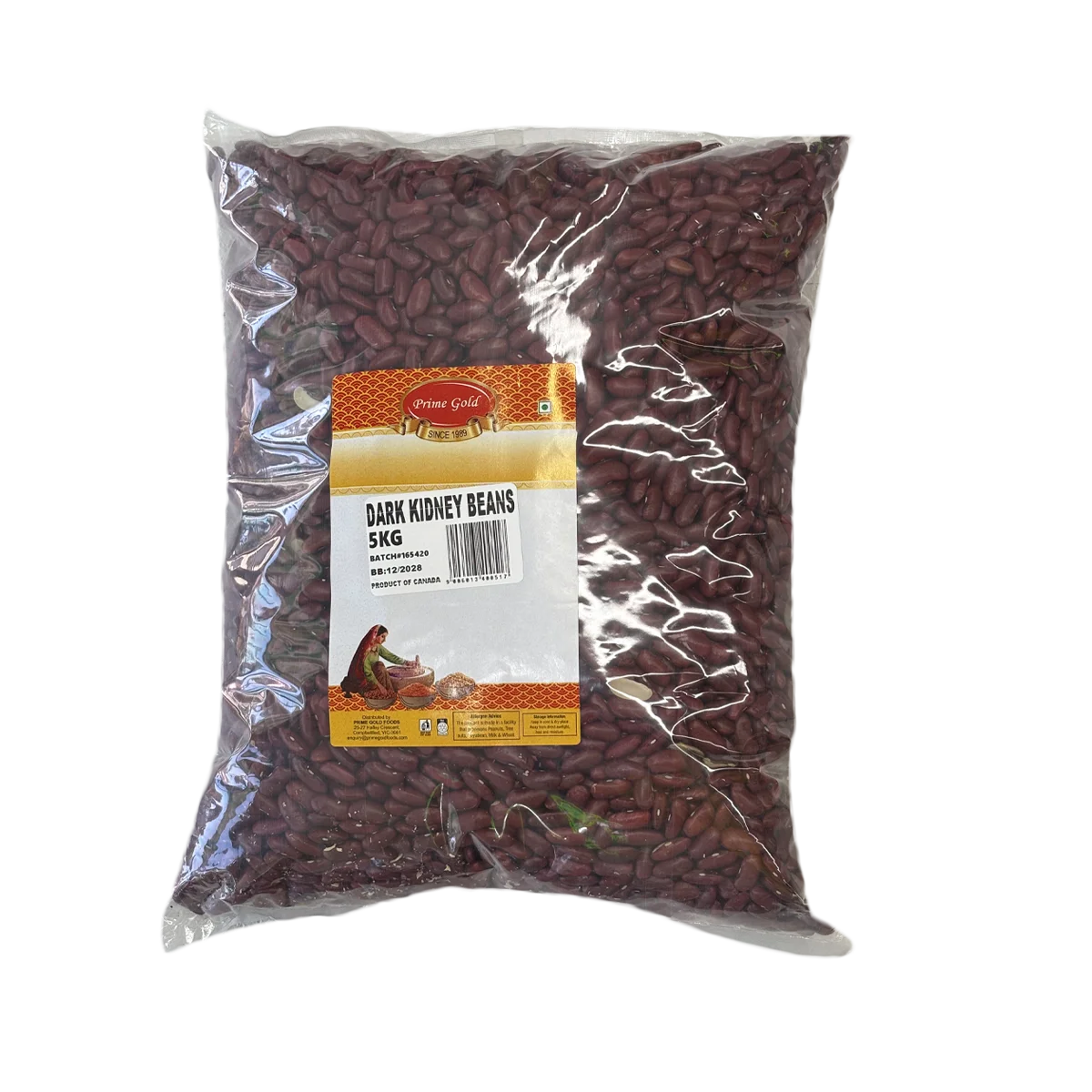 Prime Gold - Red Kidney Beans Dark | 5kg