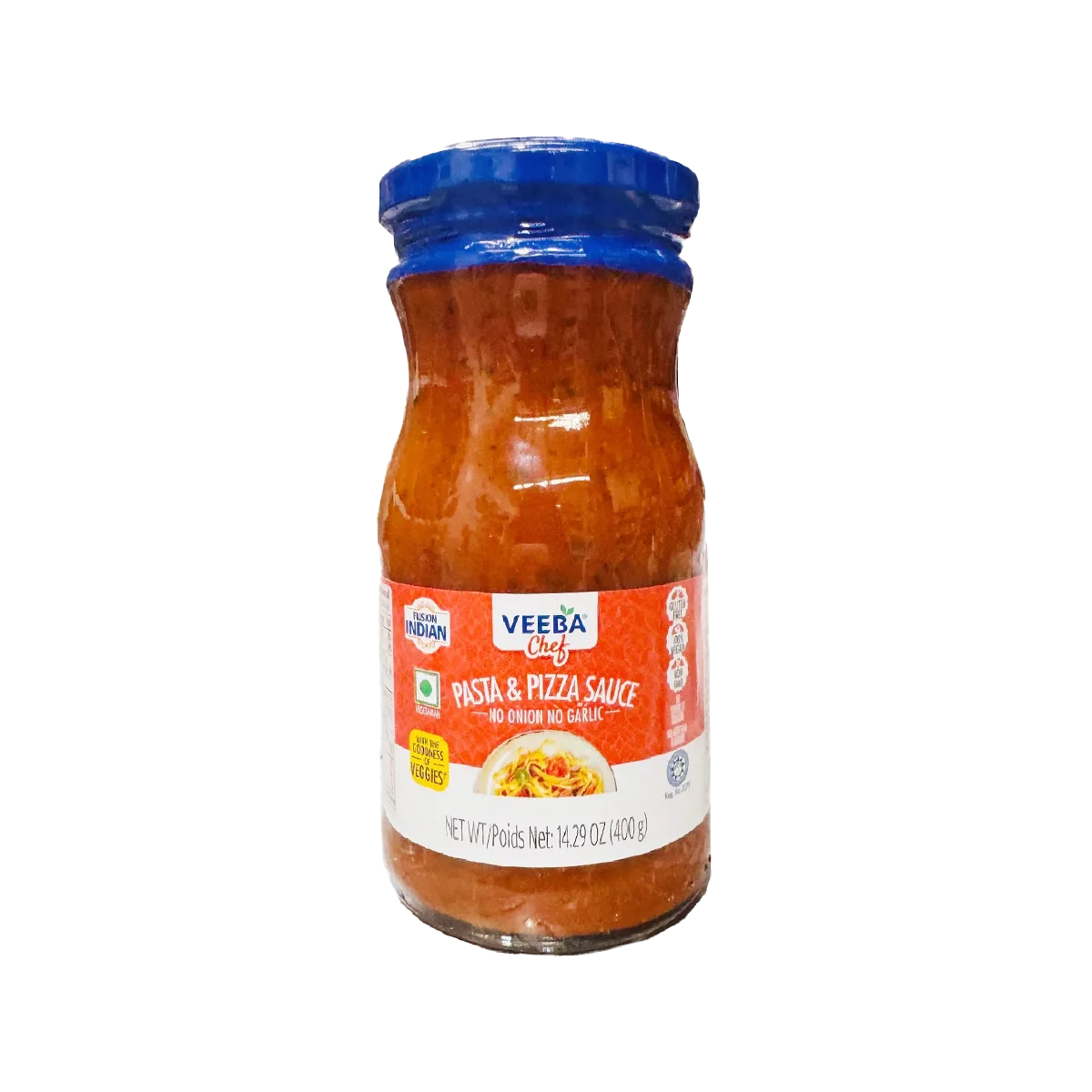 Veeba - Pasta and Pizza Sauce No Onion No Garlic | 400g